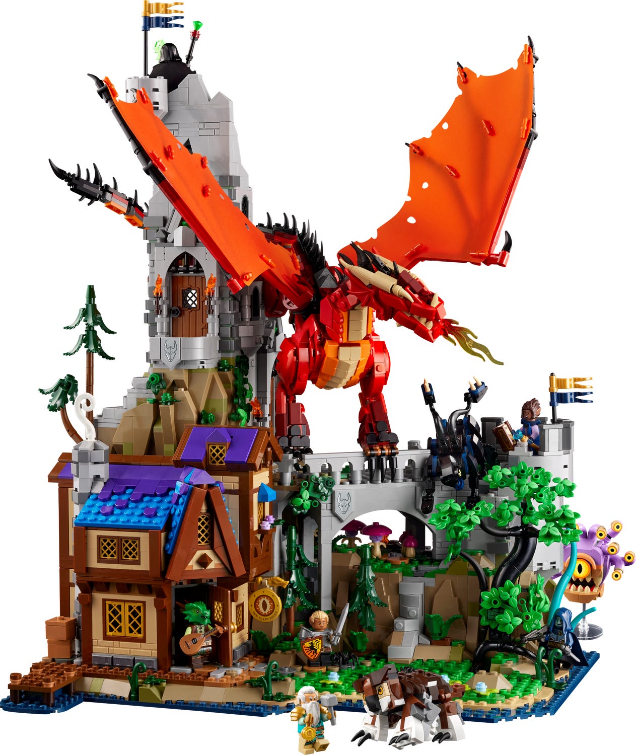 21348 LEGO Ideas Dungeons & Dragons: Red Dragon’s Tale
