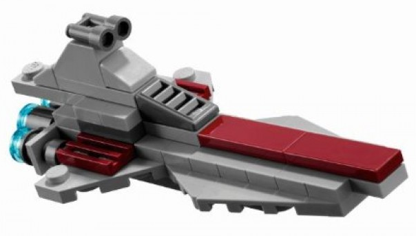 30053 Star Wars The Clone Wars Republic Attack Cruiser Polybag