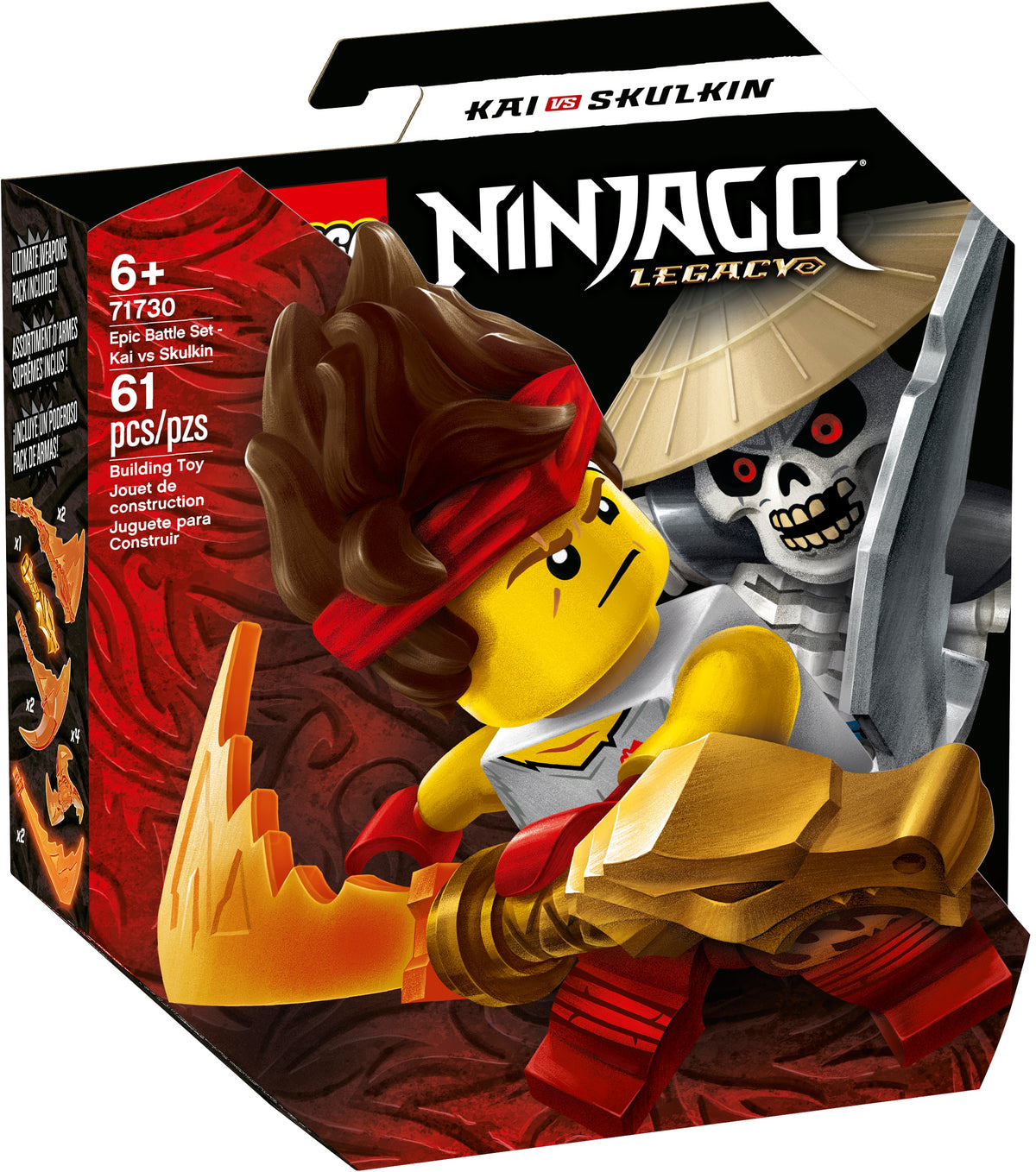 71730 Epic Battle Set Kai vs. Skulkin