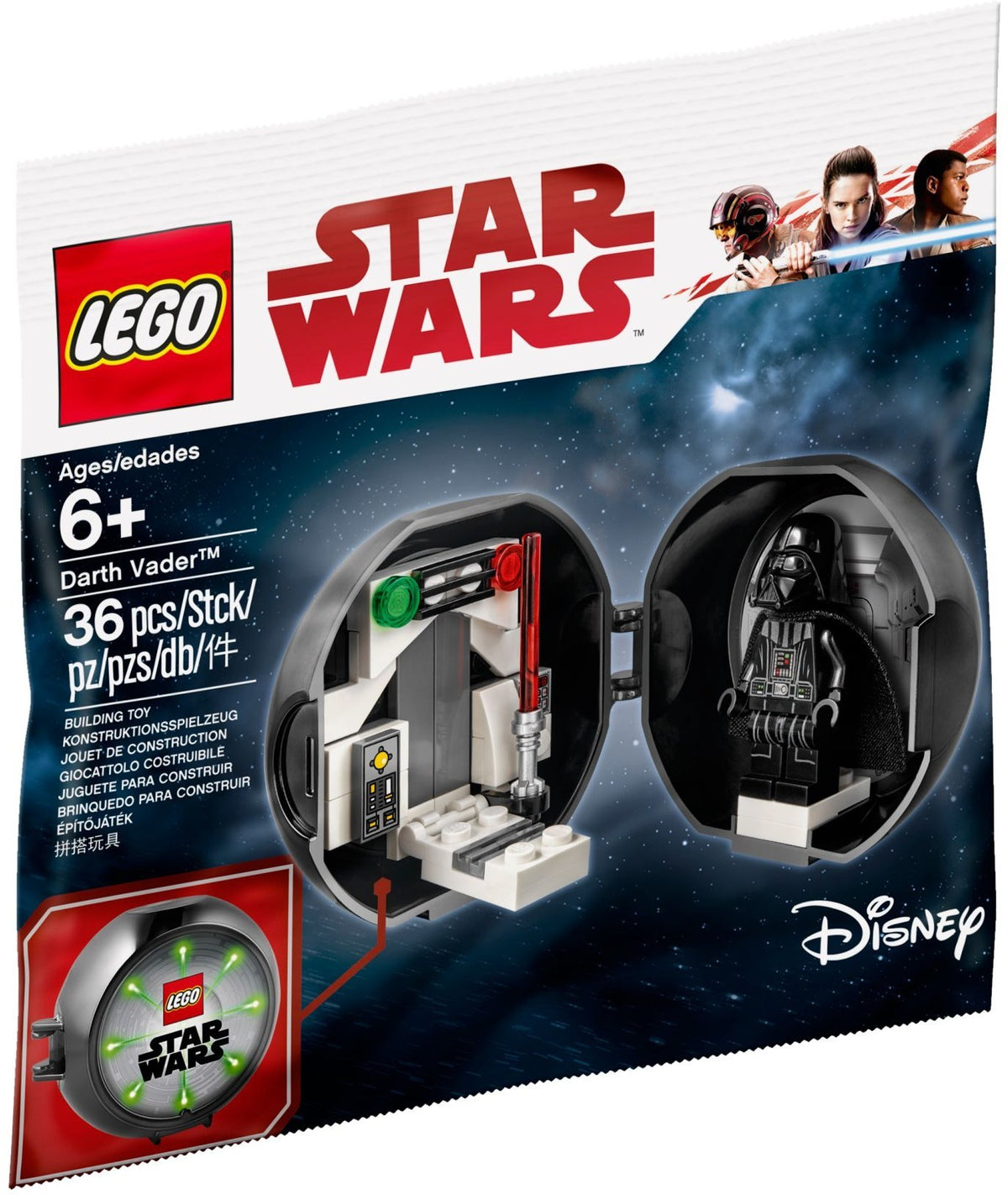 5005376 Star Wars Anniversary Pod Polybag