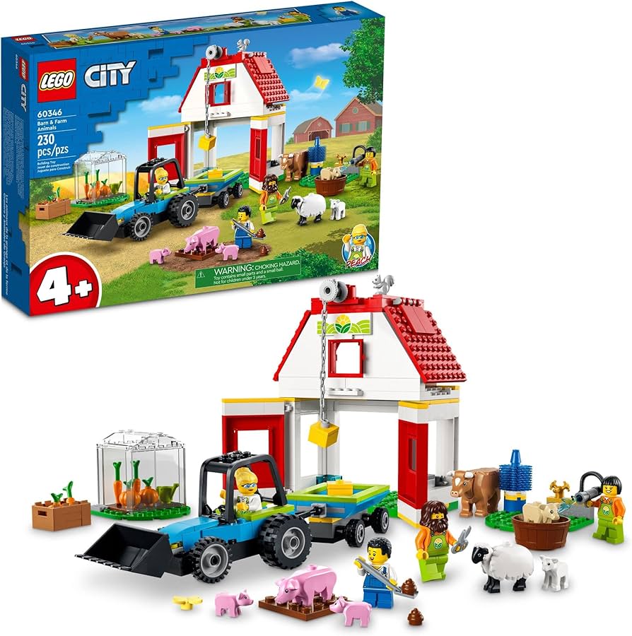 60346 Lego City Barn & Farm Animals