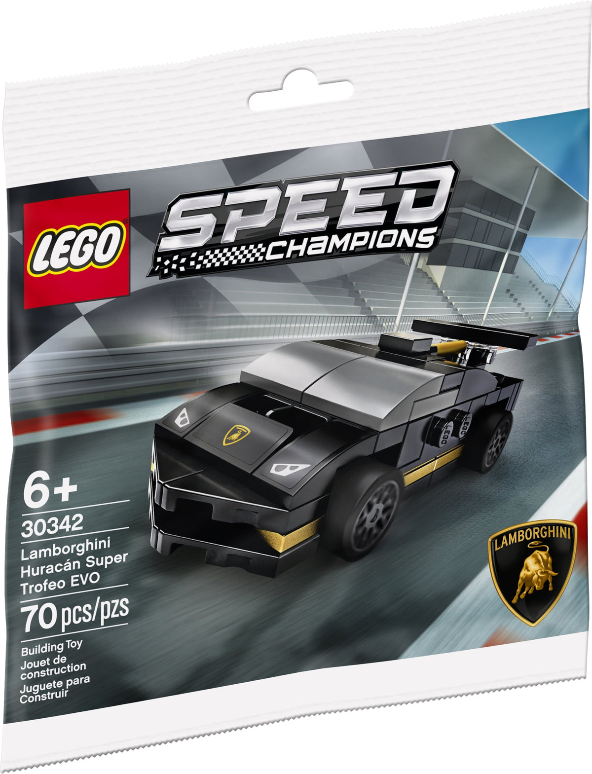 30342 Speed Champions Lamborghini Huracán Super Trofeo EVO Polybag