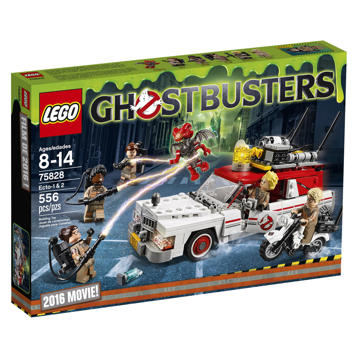 U-75828 USED LEGO Ghostbusters Ecto-1 & 2 (Read Description)