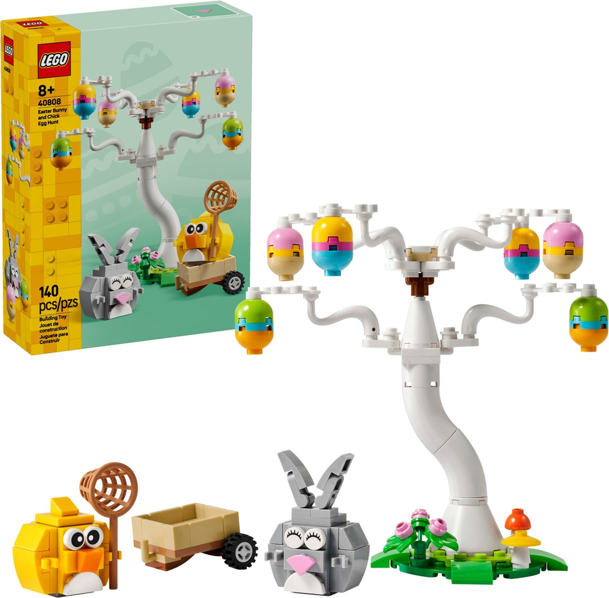 40808 LEGO® Easter Bunny and Chick Egg Hunt – A Festive Spring Adventure!