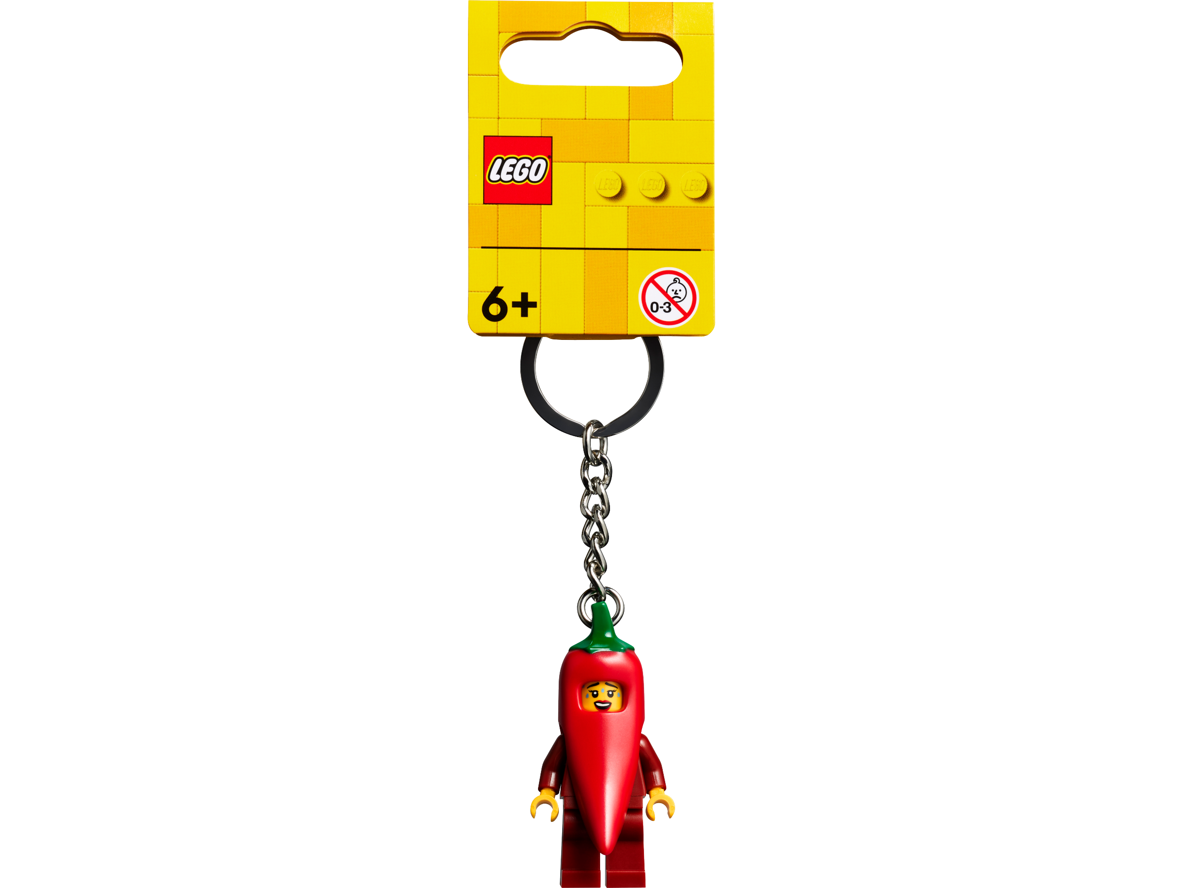 854234 Chili Girl Keychain