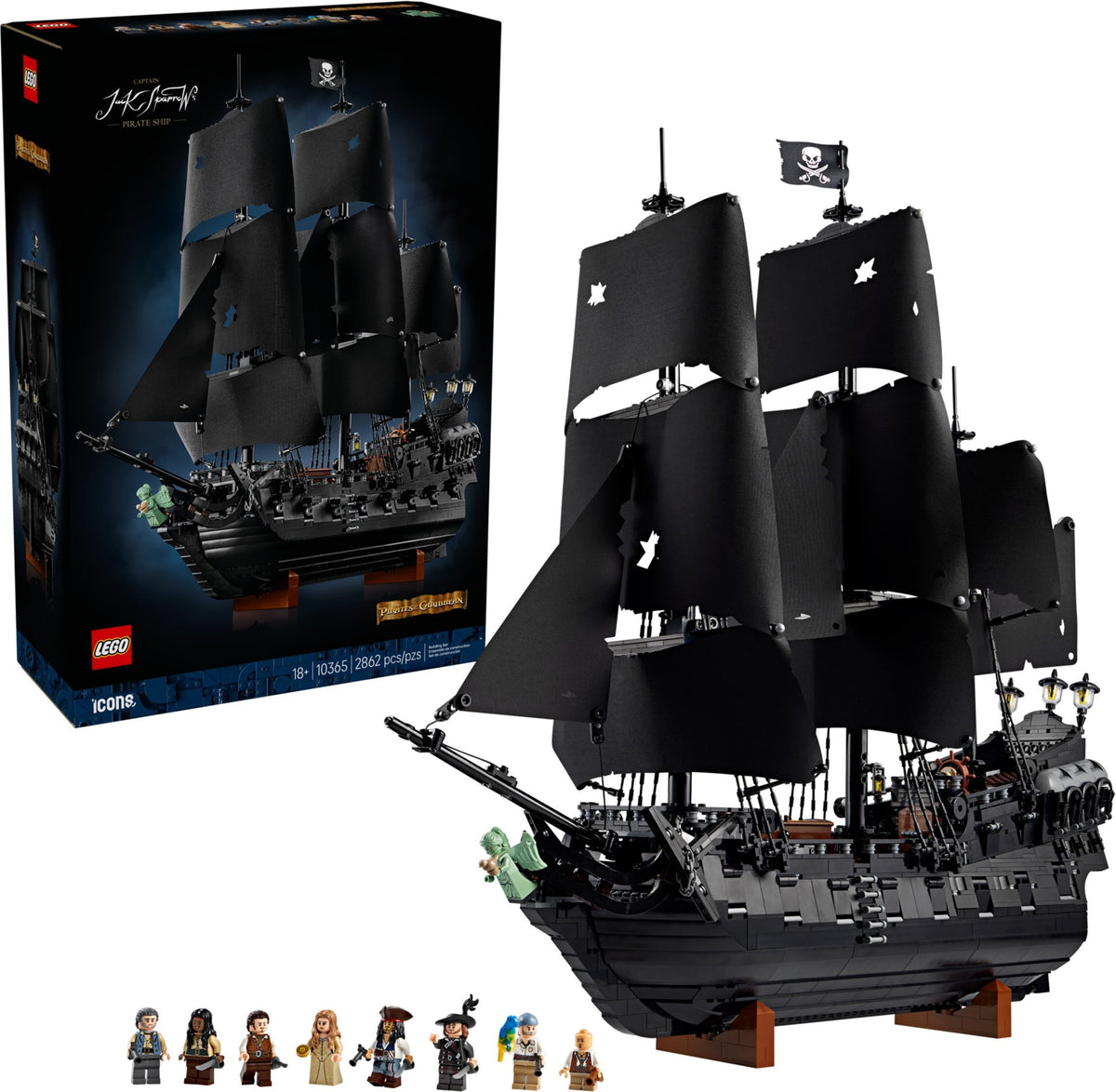 10365 Icons Captain Jack Sparrow's Pirate Ship