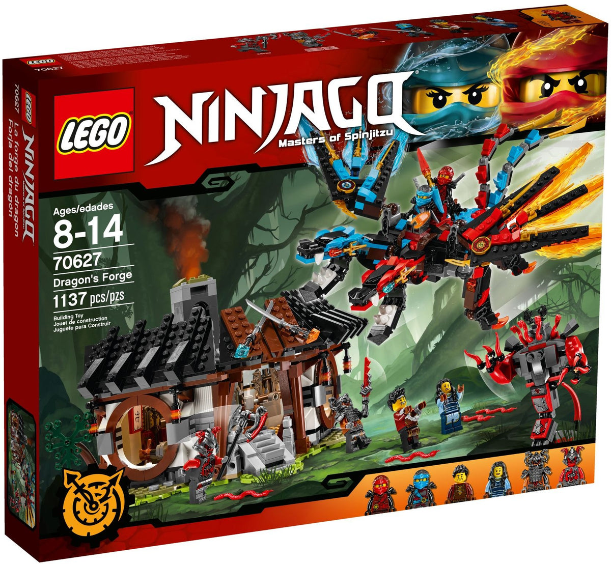 70627 Lego NINJAGO Dragons Forge