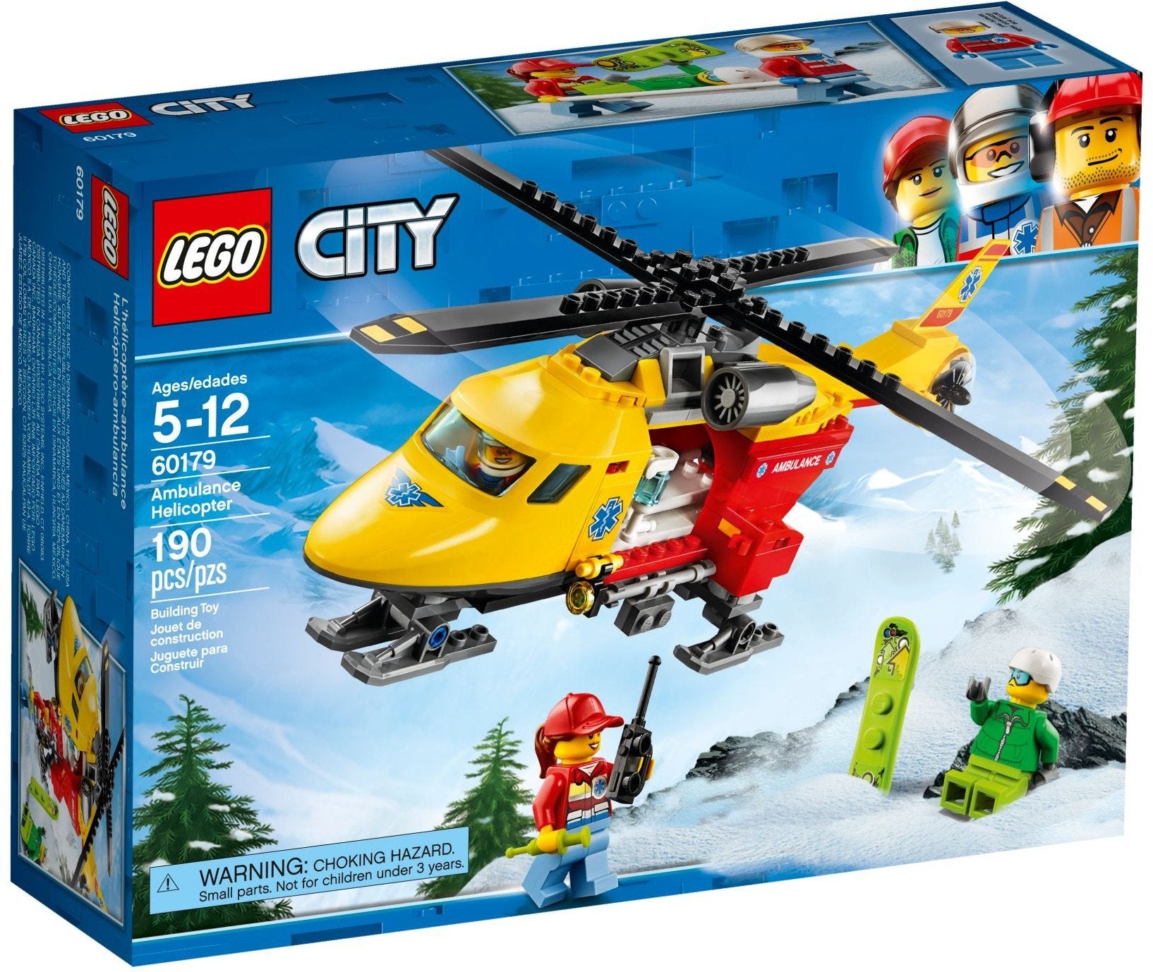 60179 LEGO City Ambulance Helicopter