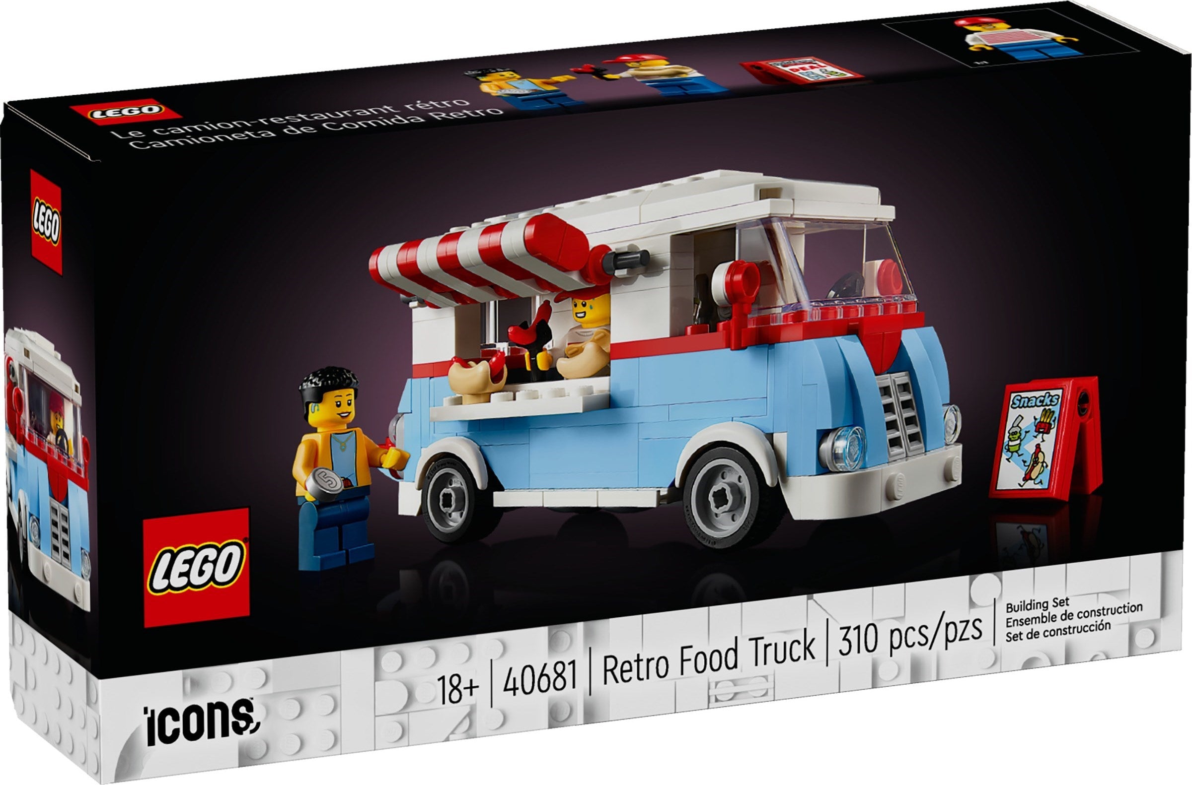 40681 Lego Promotional Retro food truck