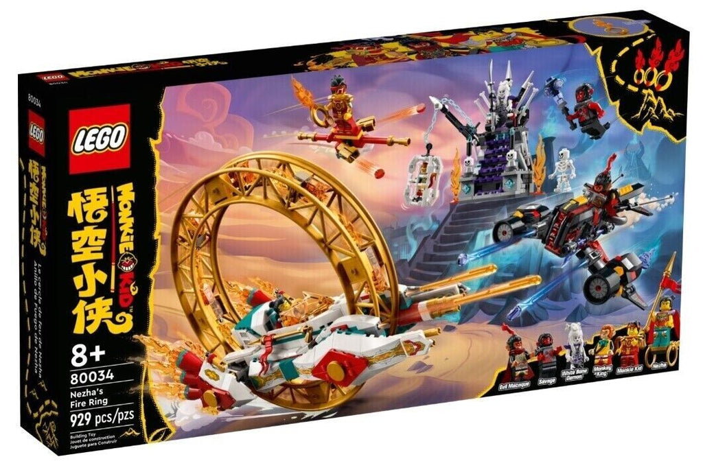 80034 Lego Monkie Kid Nezha's Fire Ring