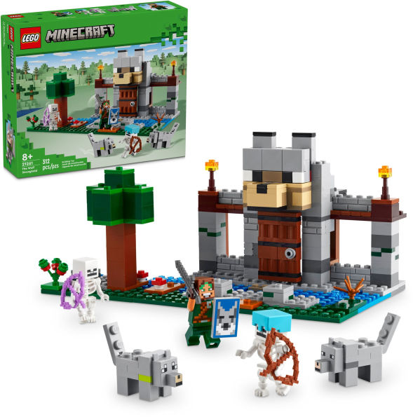 21261 Minecraft The Wolf Stronghold