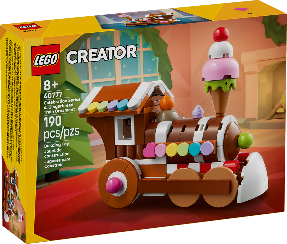 40777 LEGO Creator Celebration Series Gingerbread Train Ornament