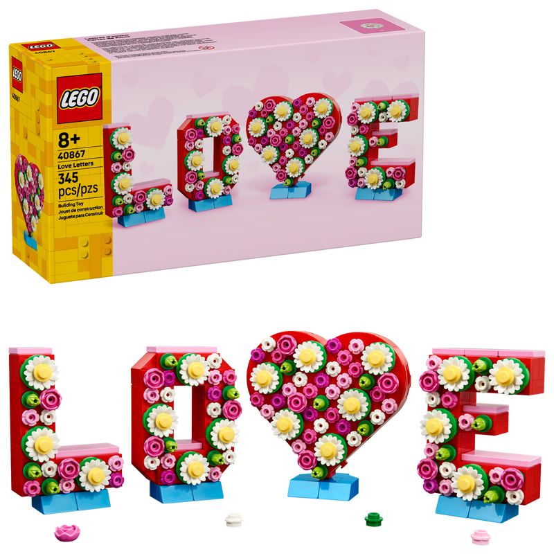 40867 Lego Love Letters