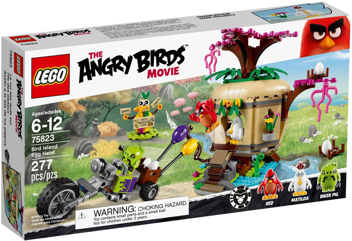 75823 Lego Angry Birds Bird Island Egg Heist