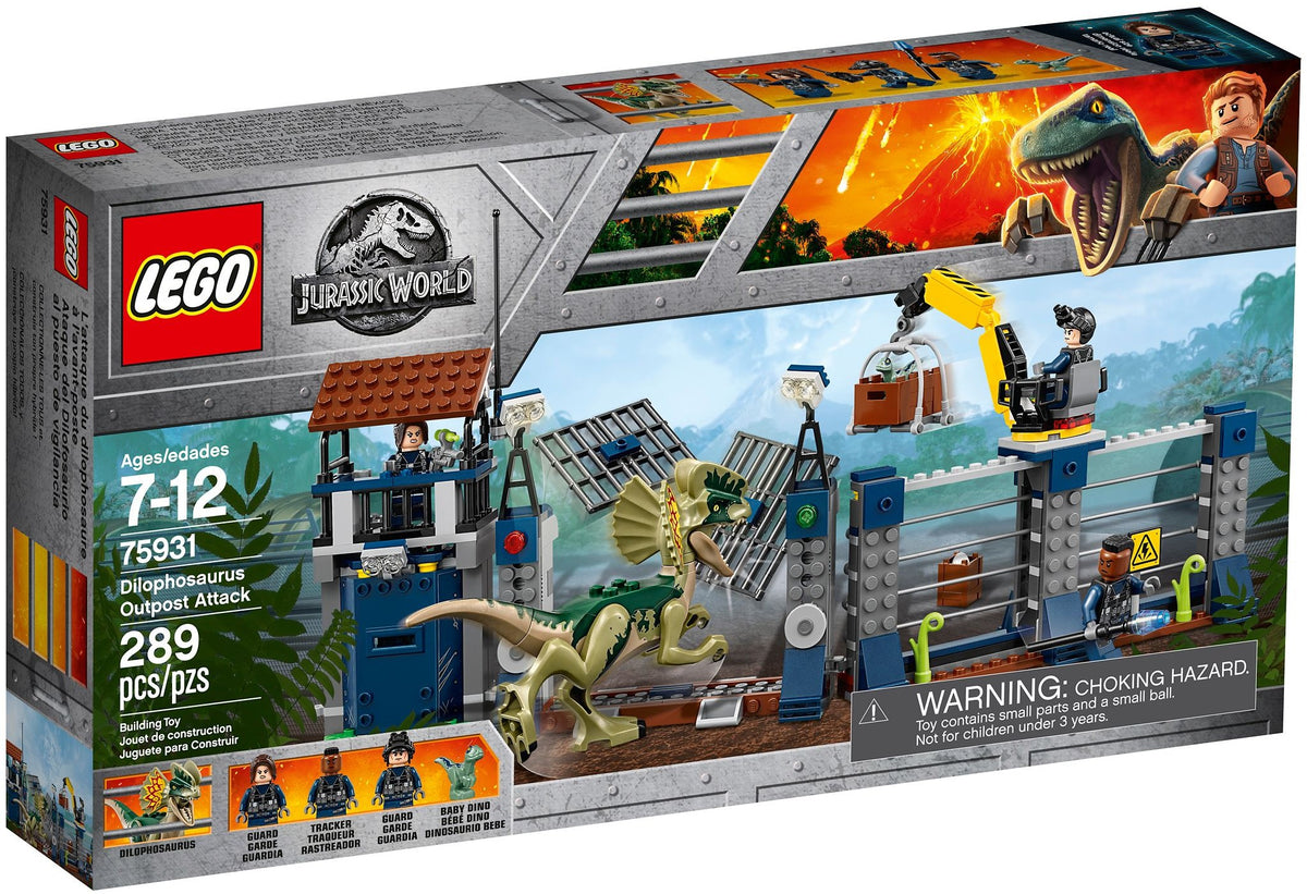 75931 Jurassic World Dilophosaurus Outpost Attack