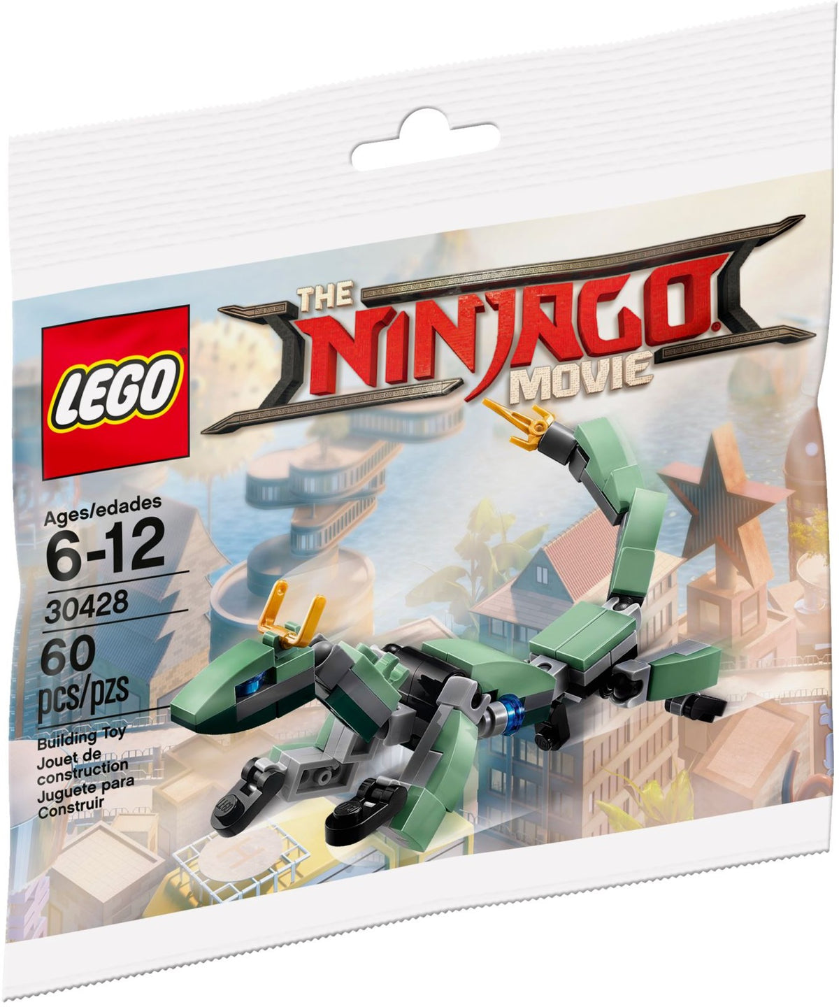 30428 Ninjago Green Ninja Mech Dragon Polybag