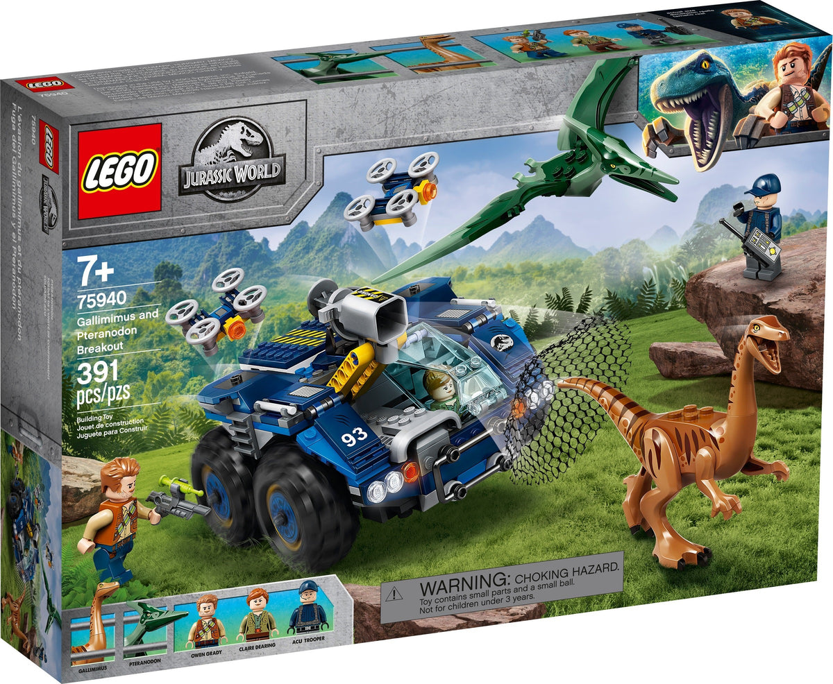 75940 Gallimimus and Pteranodon Breakout