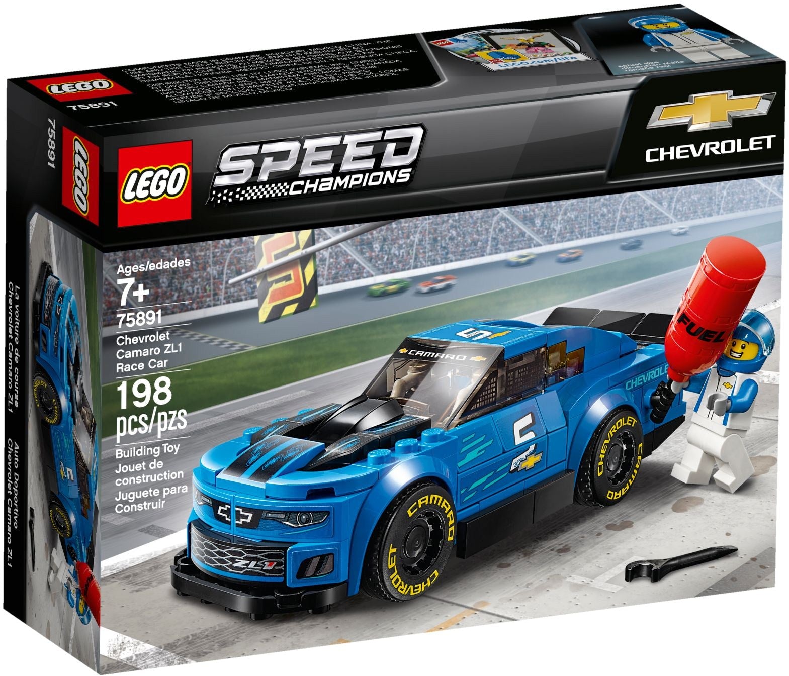 75891 Speed Champions Chevrolet Camaro ZL1 Race Car