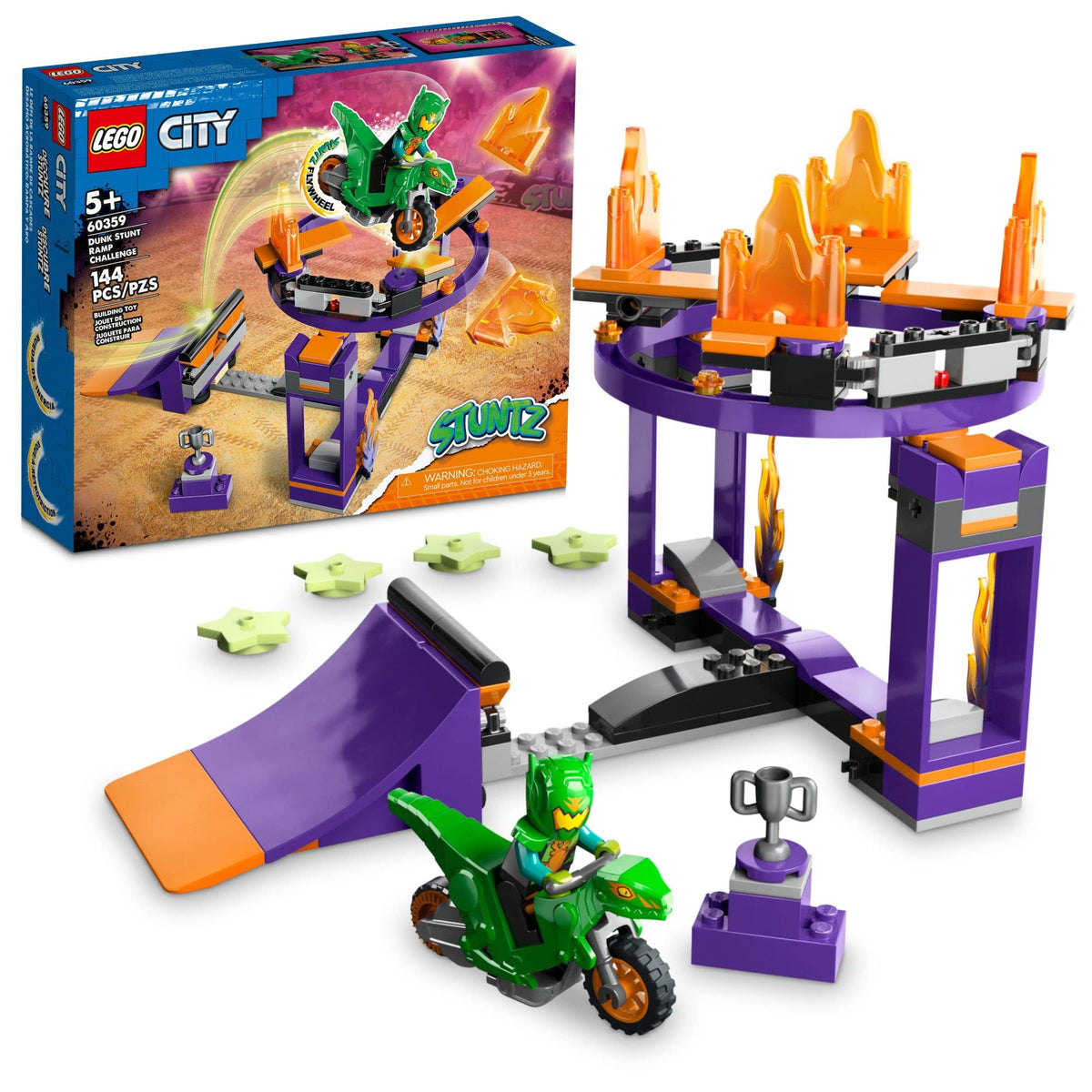 60359 LEGO City Dunk Stunt Ramp Challenge