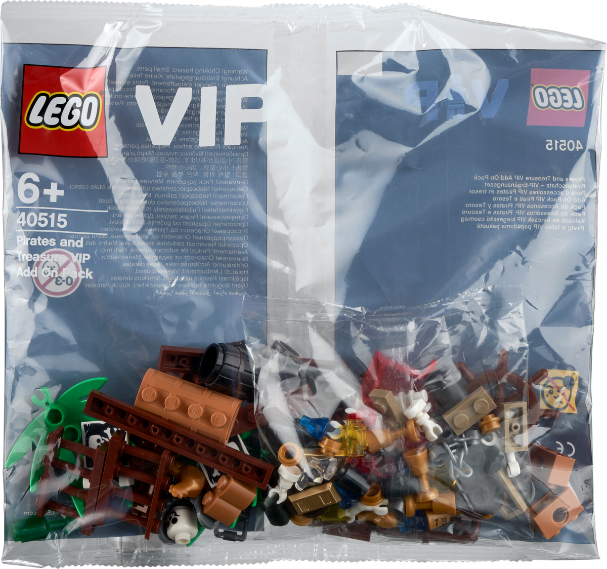 40515 Lego VIP Pirates and Treasure VIP Add-on Pack Polybag
