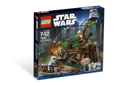 U-7956 Used Lego STAR WARS Ewok Attack
