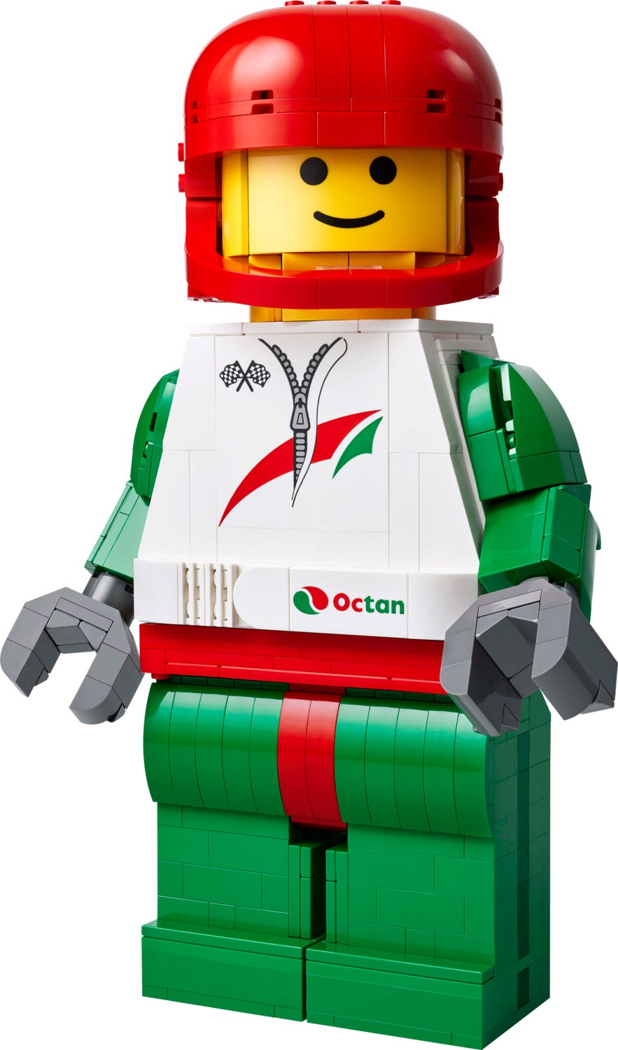 40819 Up-Scaled Racing Driver Minifigure