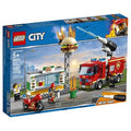 U-60214 Used LEGO City Burger Bar Fire Rescue