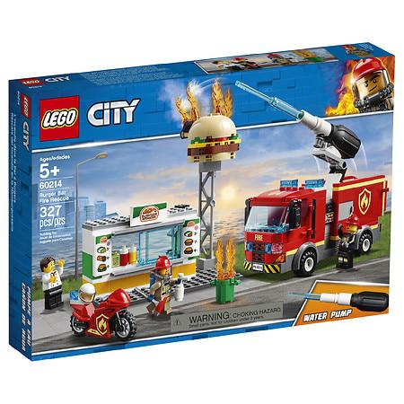 U-60214 Used LEGO City Burger Bar Fire Rescue