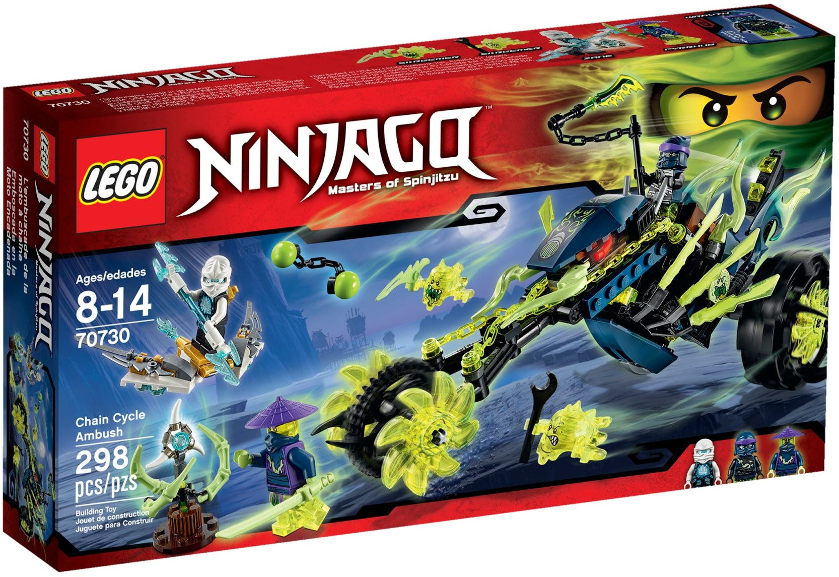 70730 Lego NINJAGO Chain Cycle Ambush