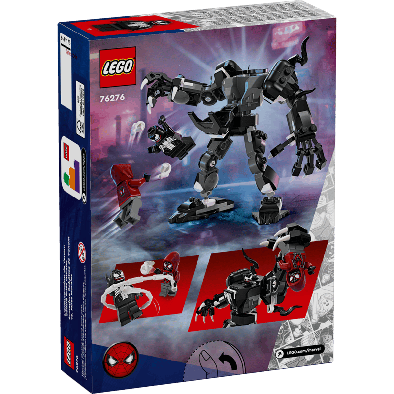 76276 Venom Mech Armor vs. Miles Morales
