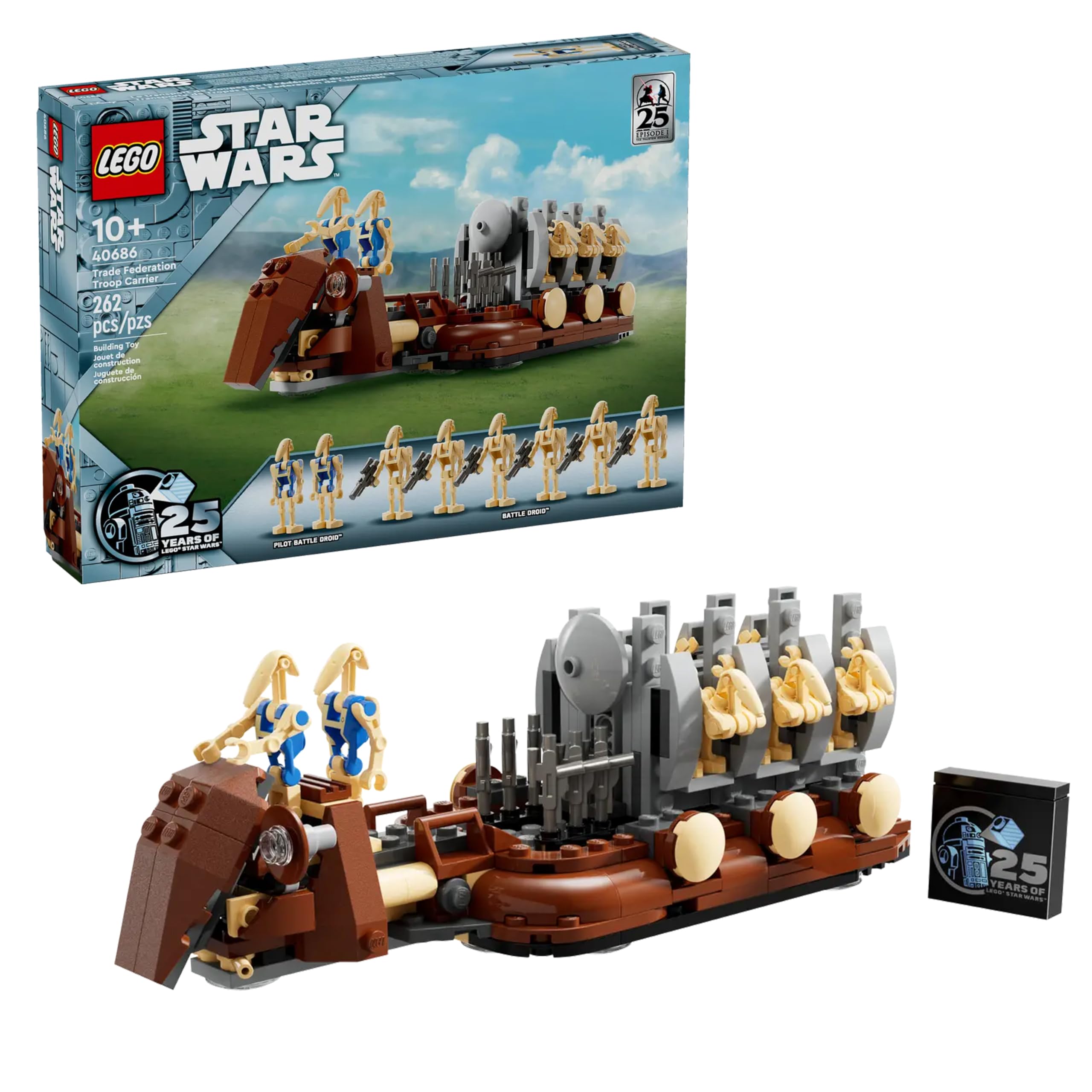 40686 LEGO Star Wars 25th Anniversary GWP: Trade Federation Troop Carrier Buildable Model