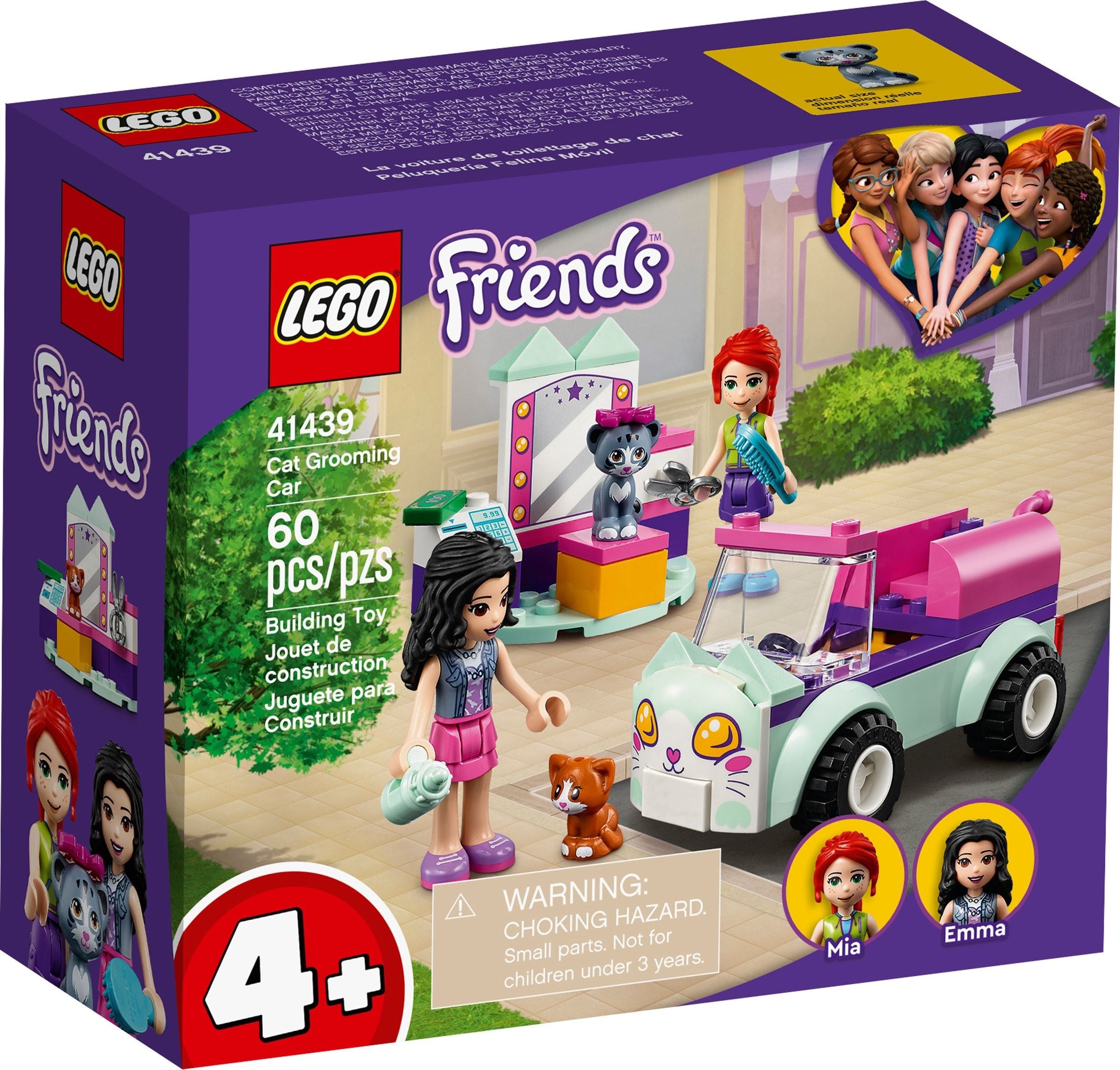 41439 Friends Cat Grooming Car