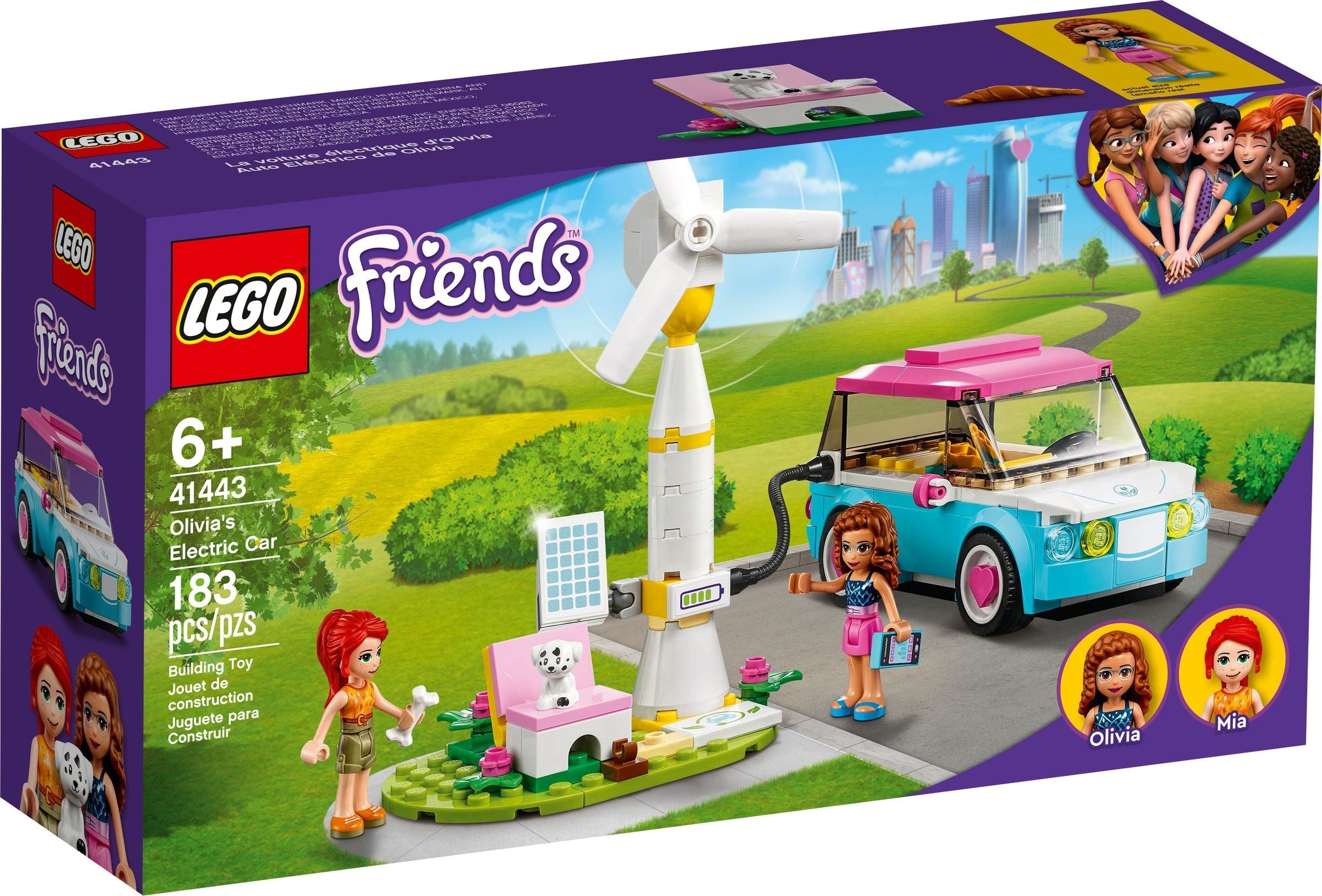 41443 Lego Friends Olivia's Electric Car