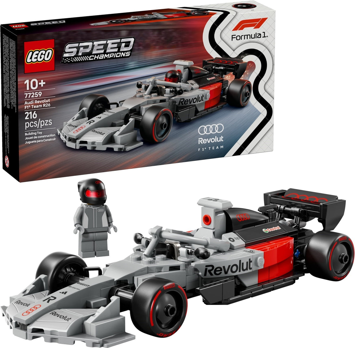 77259 Speed Champions Audi Revolut F1® Team R26 Race Car