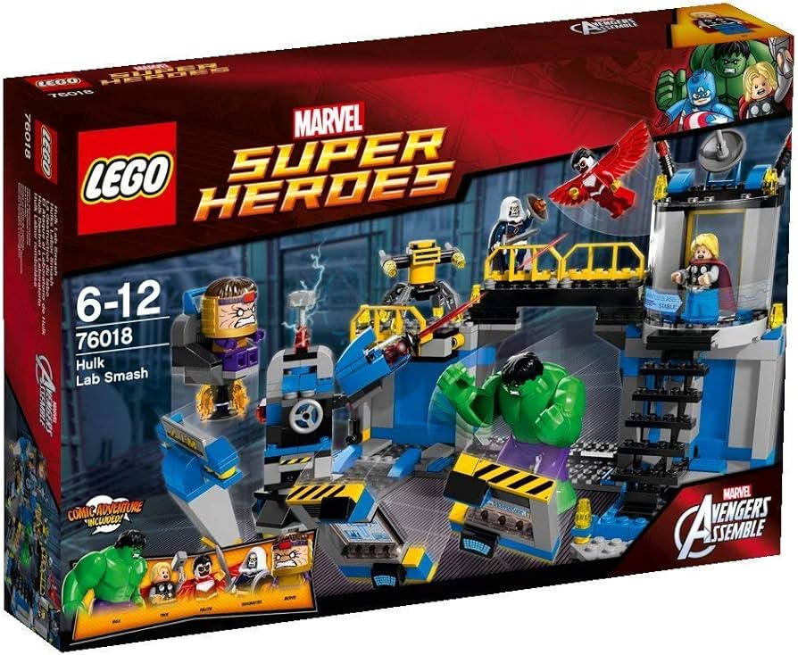 76018 Marvel Hulk Smash Lab