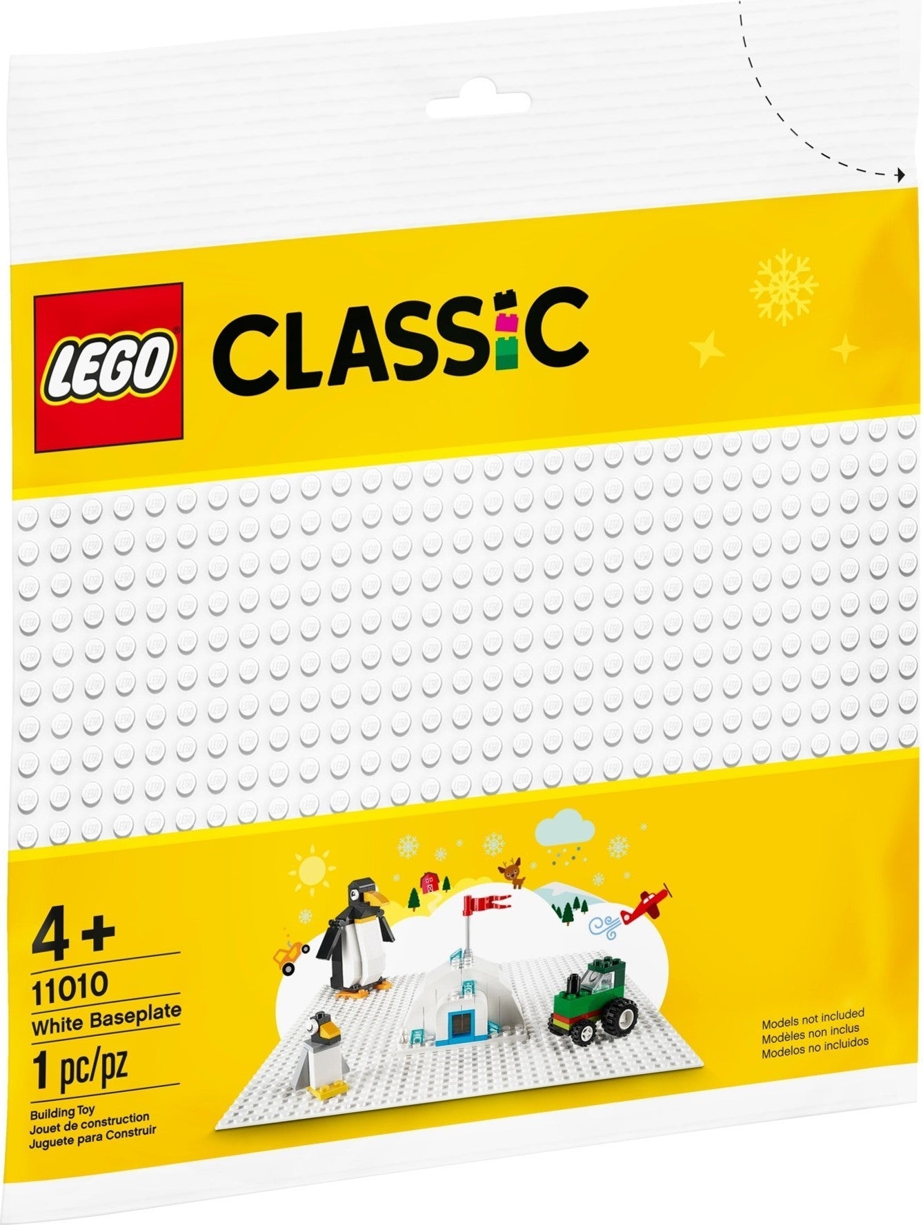 11010 White Baseplate