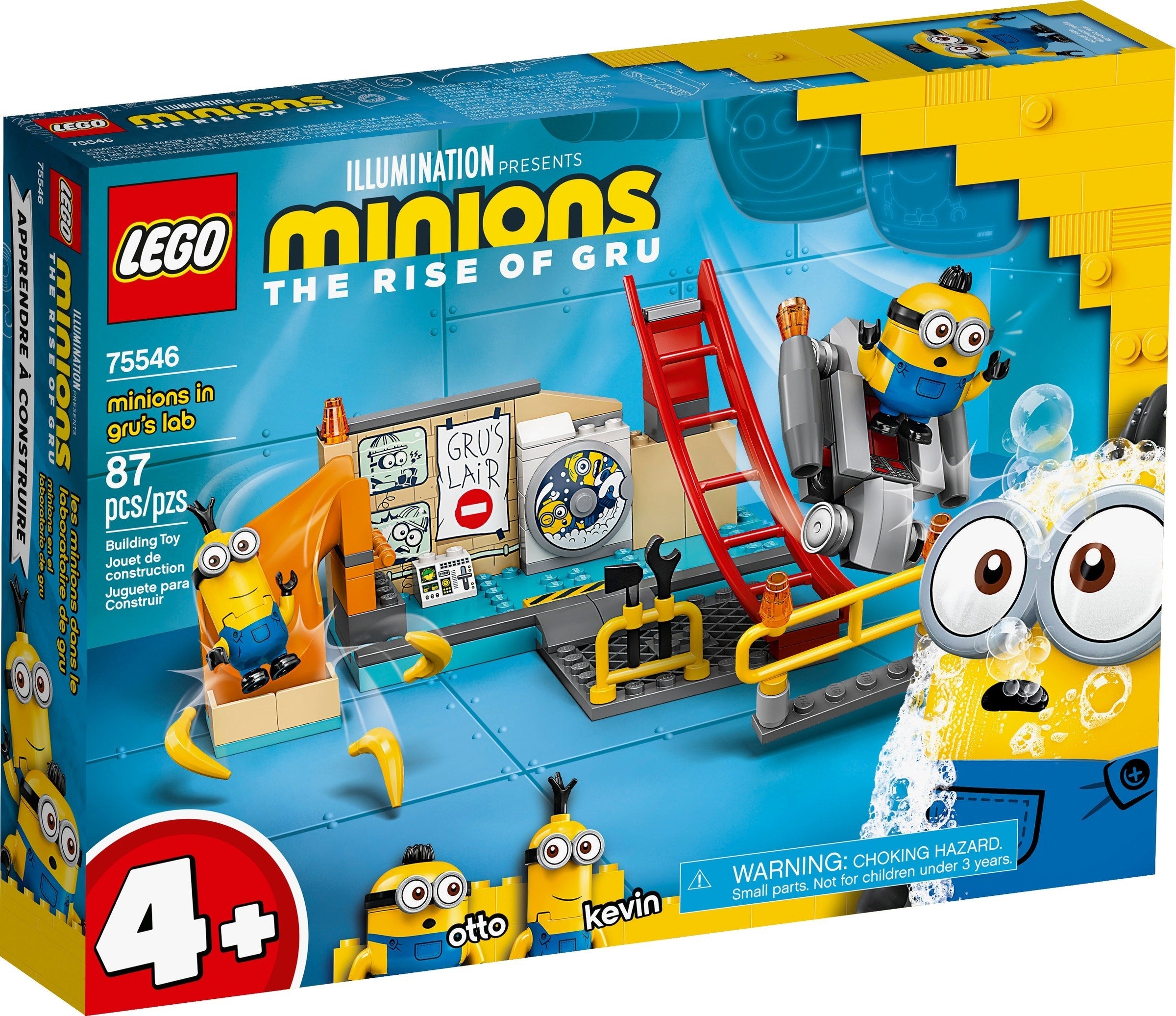75546 Minions in Gru's Lab