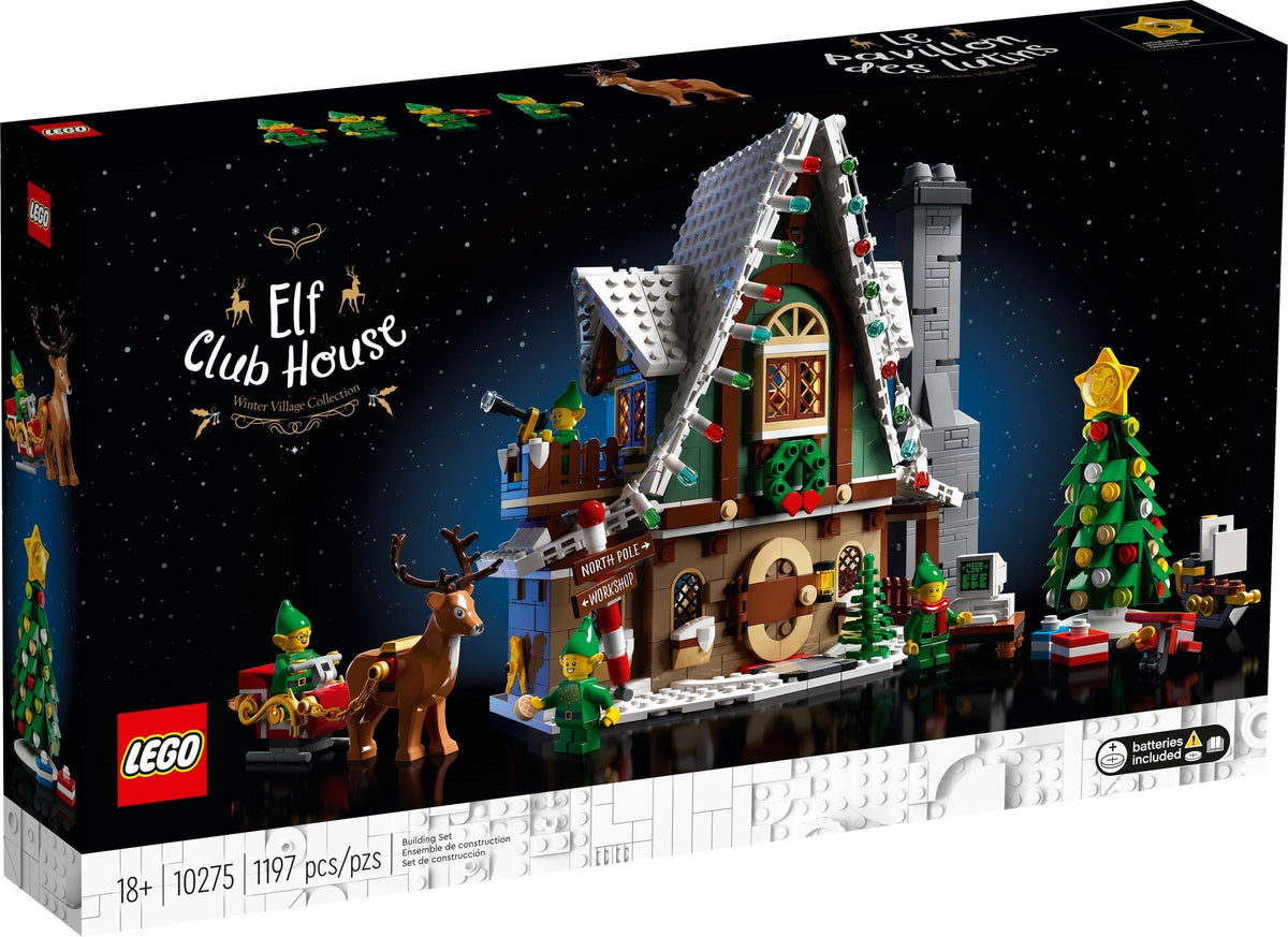 D10-10275 Damaged Elf Club House