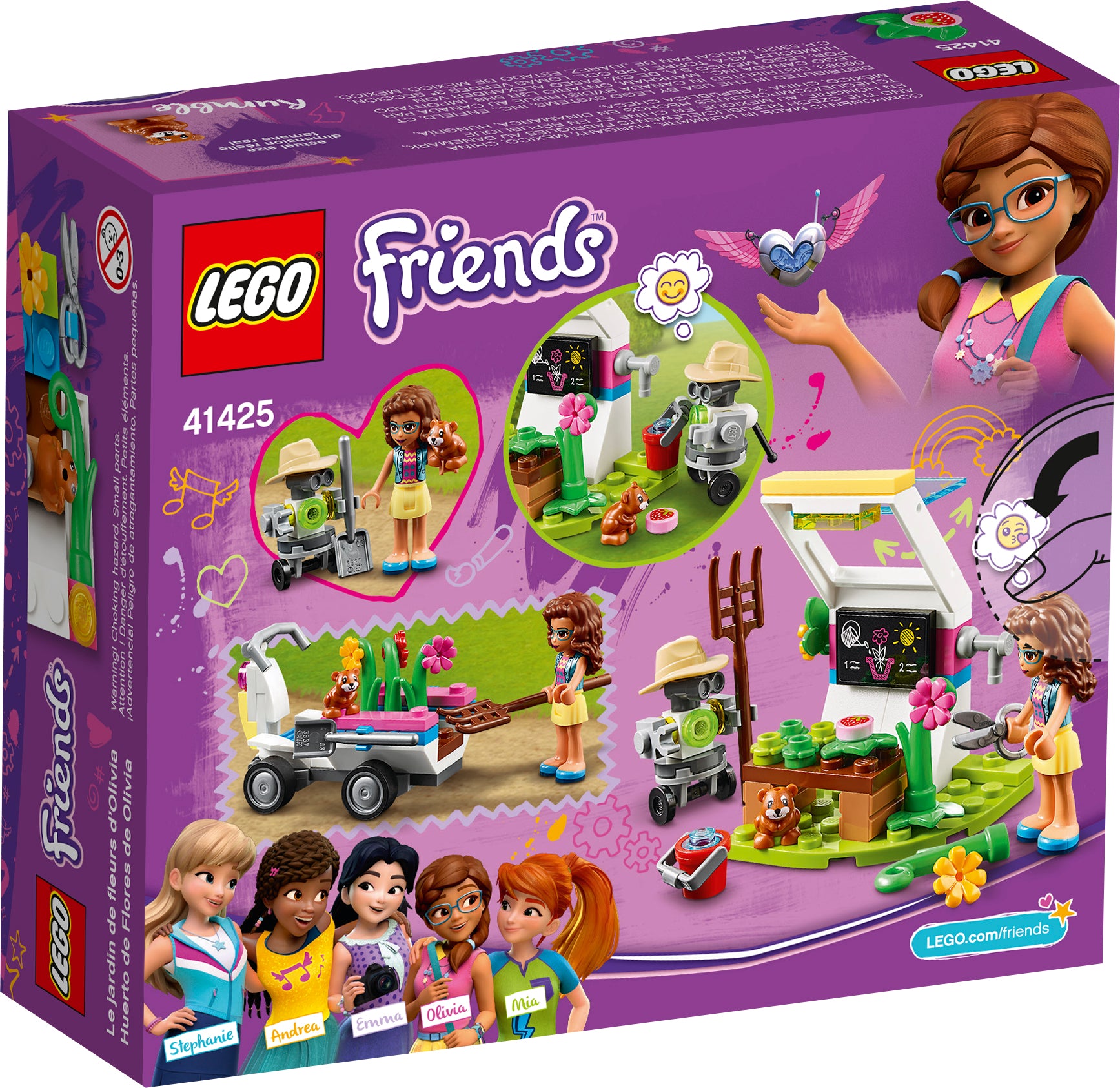 41425 Friends Olivia's Flower Garden