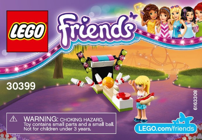 30399 Friends Bowling Alley Polybag
