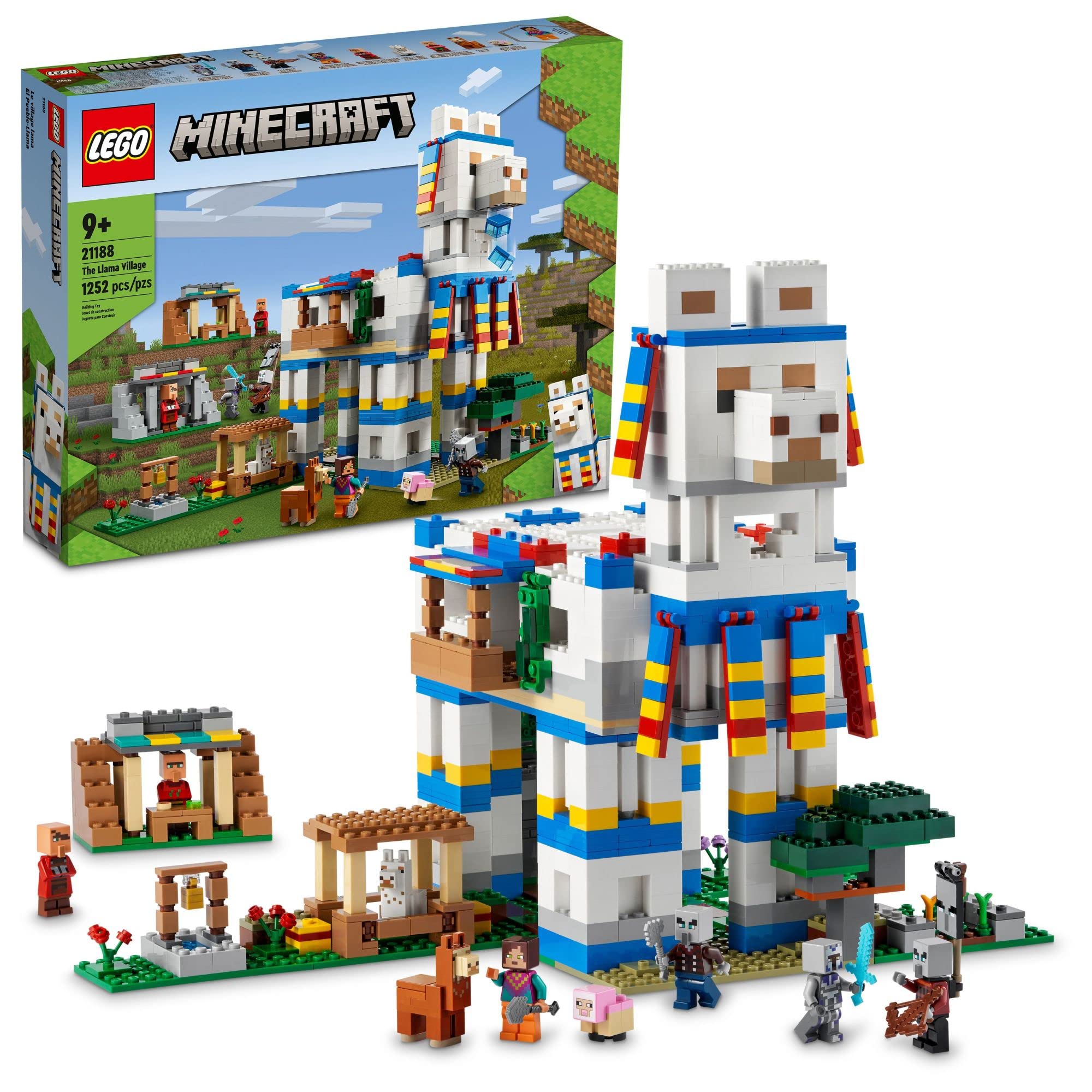 21188 Minecraft The Llama Village