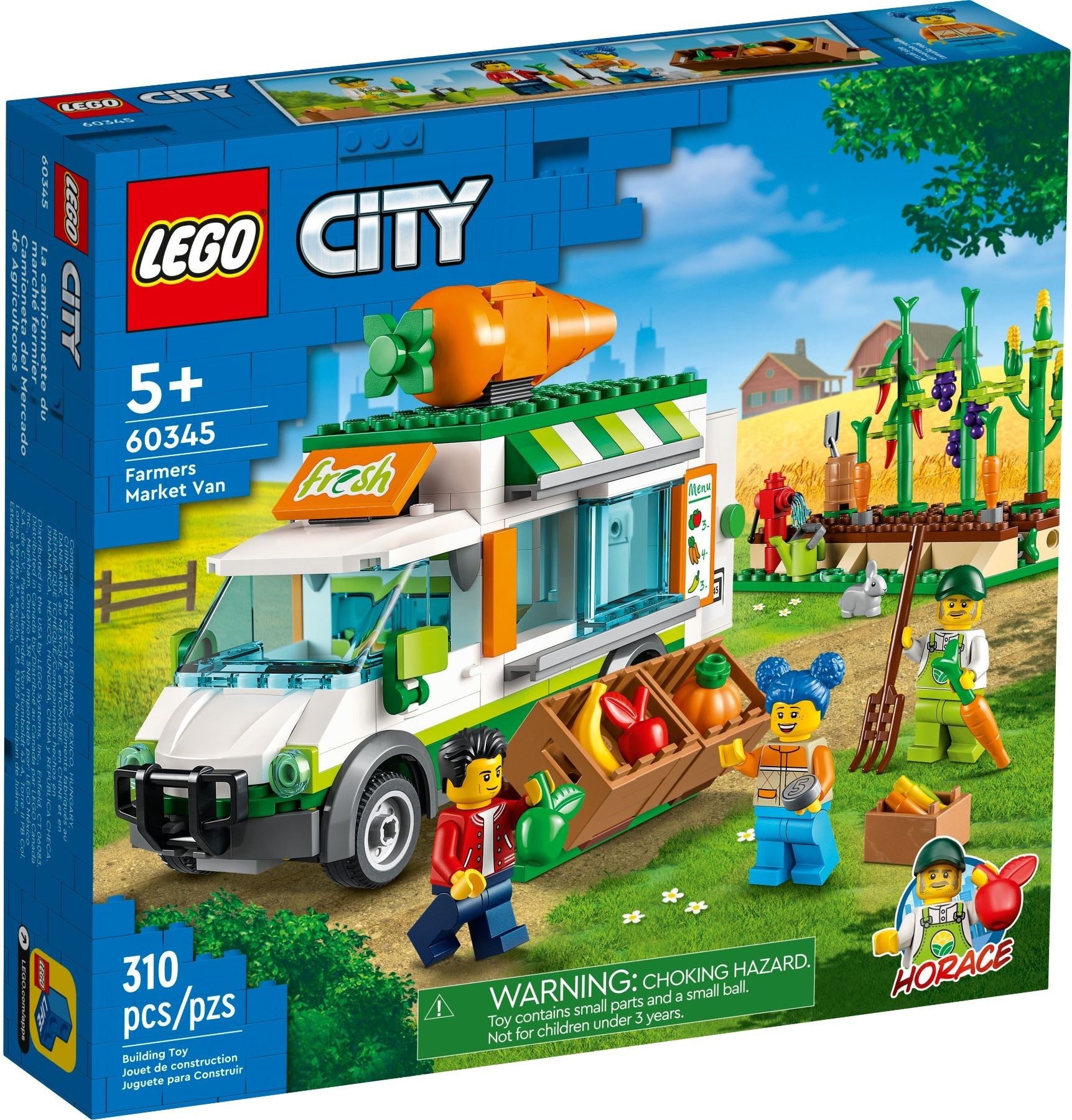60345 Lego City Farmers Market Van